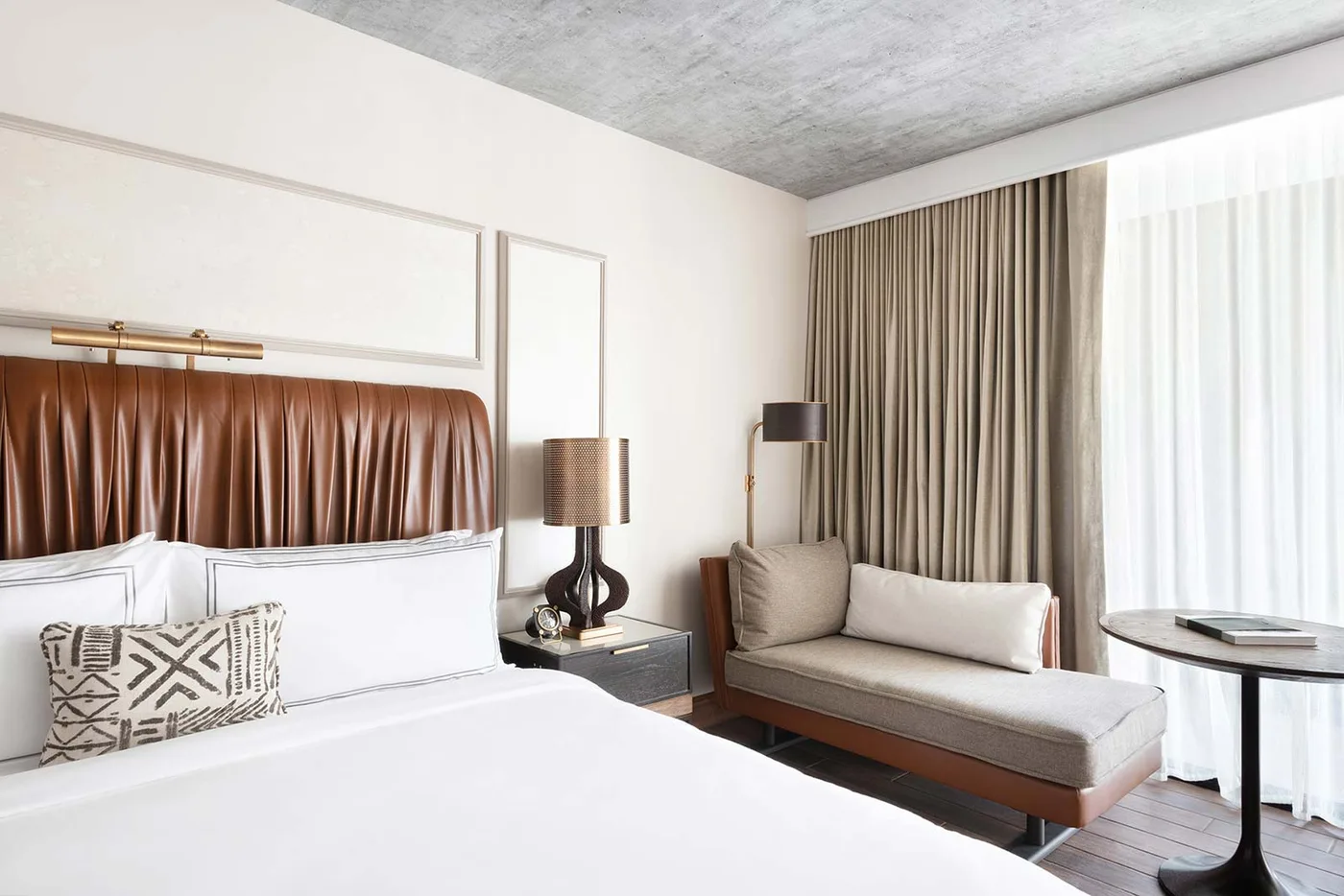 Guest room of the West Palm Beach hotel